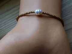 Náhrdelník - černý a modrý