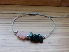 Náhrdelník - černý a modrý