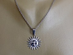 Náhrdelník - černý a modrý