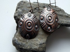 Náhrdelník - černý a modrý