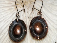 Náhrdelník - černý a modrý