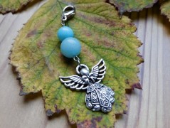 Náhrdelník - černý a modrý