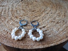 Náhrdelník - černý a modrý