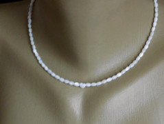 Náhrdelník - černý a modrý