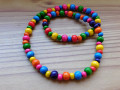 Náhrdelník - dřevěné korálky