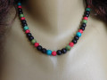 Náhrdelník - korálky barevné