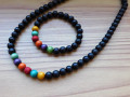 Náhrdelník - korálky barevné