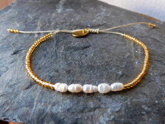 Náhrdelník - černý a modrý