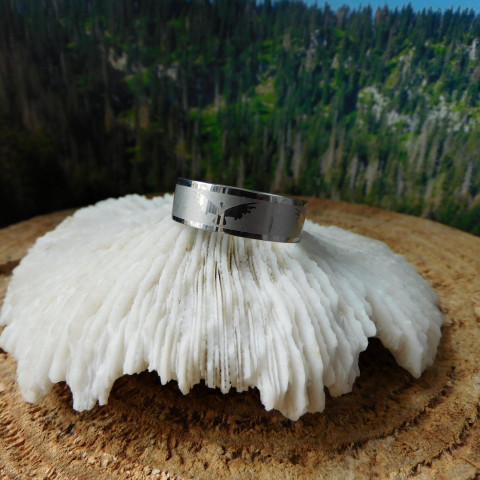 Prsten z chirurgické oceli - pánský prsten nerez pánský 