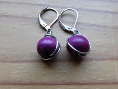 Náhrdelník - černý a modrý