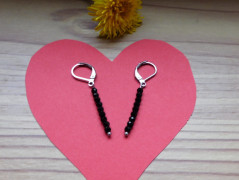 Náhrdelník - černý a modrý