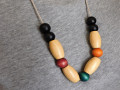 Náhrdelník  dřevěný