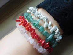 Náhrdelník - černý a modrý