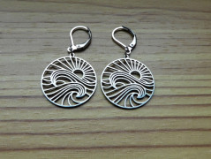 Náhrdelník - černý a modrý