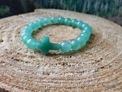 Náhrdelník - černý a modrý