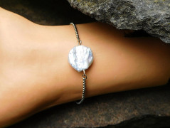 Náhrdelník - černý a modrý