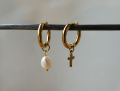 Náhrdelník - černý a modrý