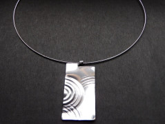 Náhrdelník - černý a modrý