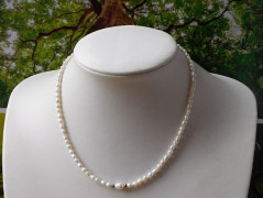 Náhrdelník - černý a modrý