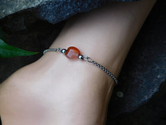 Náhrdelník - černý a modrý