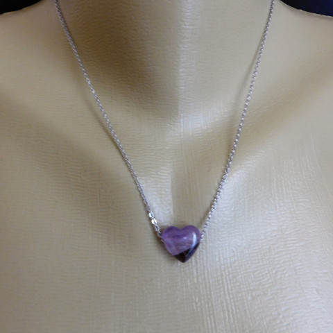 Náhrdelník ametystový náhrdelník ametyst 