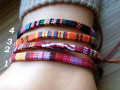 Náramky textilní tkané.....