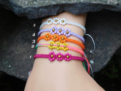 Náhrdelník - černý a modrý