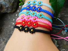 Náhrdelník - černý a modrý