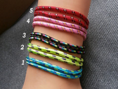 Náhrdelník - černý a modrý