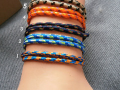 Náhrdelník - černý a modrý