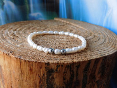 Náhrdelník - černý a modrý