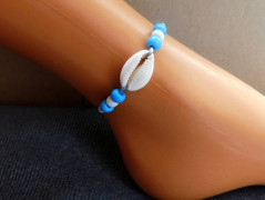 Náhrdelník - černý a modrý