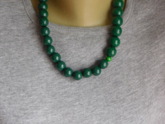 Náhrdelník - černý a modrý