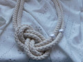 Náhrdelník - přírodní lankový