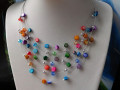 Náhrdelník -  barevná perleť