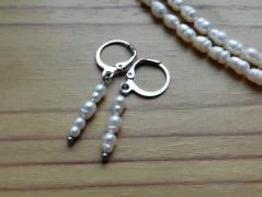 Náhrdelník - černý a modrý