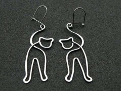 Náhrdelník - černý a modrý