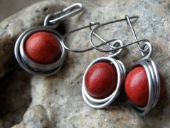 Náhrdelník - černý a modrý