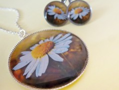 náušnice Linecké cukroví -chir.ocel