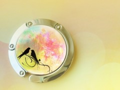 náušnice Linecké cukroví -chir.ocel