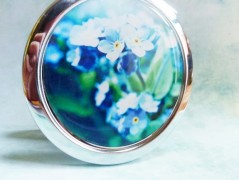 náušnice Linecké cukroví -chir.ocel