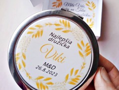 náušnice Linecké cukroví -chir.ocel