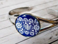 náramek Folklor modrotisk
