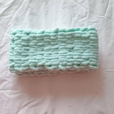 Puffy nákrčník mentol zimní nákrčník hřejivý teplý tunel 