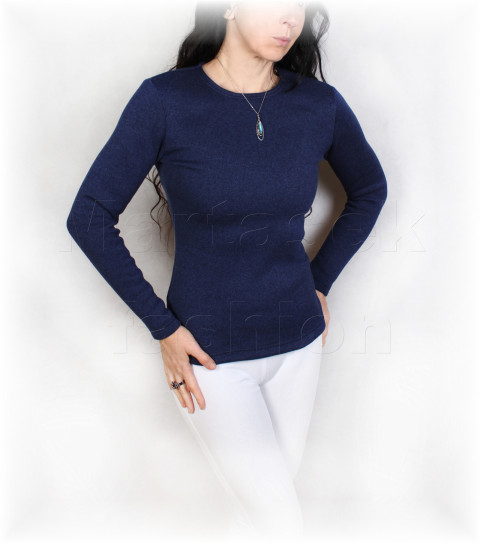 Svetr-hřejivý 1 (více barev) červená modrá halenka jarní černá triko svetr zimní podzimní hřejivý jednobarevný 