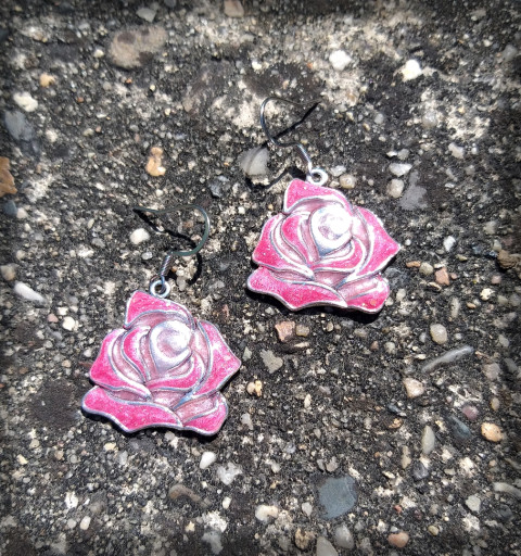 Růže no.1 šperk doplněk náušnice květina růže květ rostlina kvítek botanika 