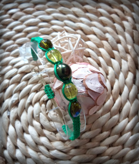 Drhaný náramek no.13 šperk náramek korálky doplněk pes kočka retro kroužek mazlíček drhání shambala drhaný kuh milovník 