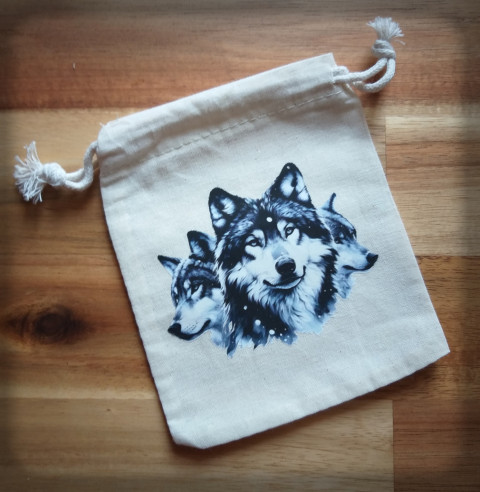 Sáček s nažehlovačkou no.3 pytlík sáček váček obal obrázek drobnost zvířátko 