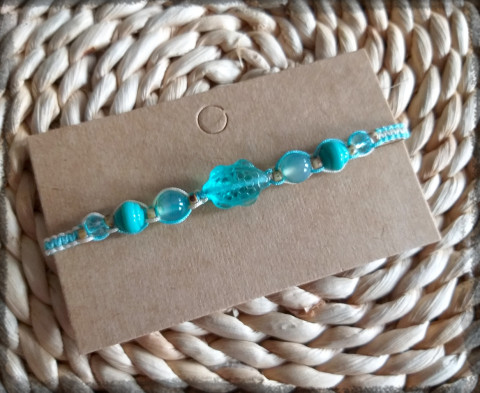 Drhaný náramek no.23 šperk náramek korálky doplněk retro kroužek mazlíček drhání shambala drhaný kuh milovník 